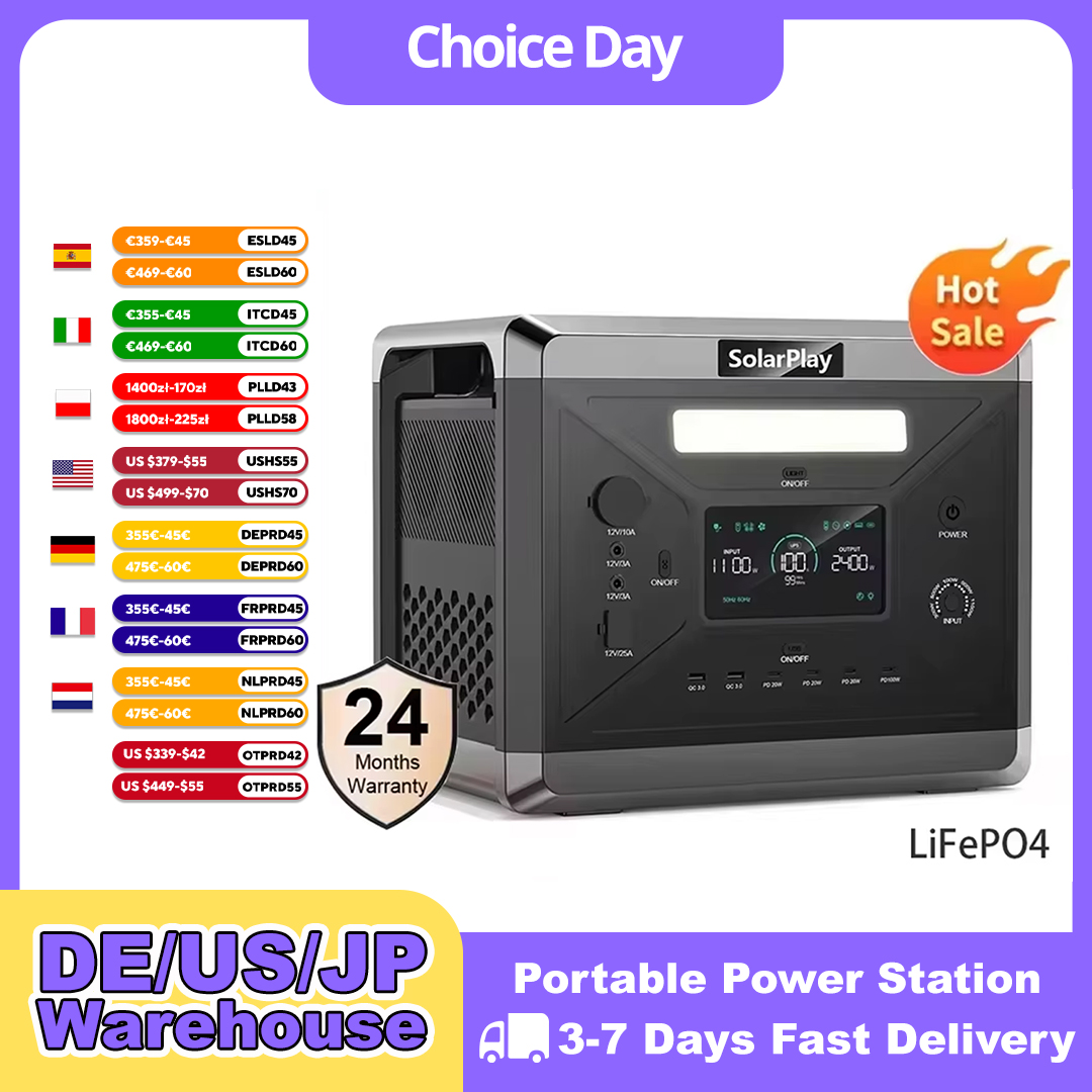 Solar Emergency Charger - Przenośna stacja zasilania SOLARPLAY Q2501 do