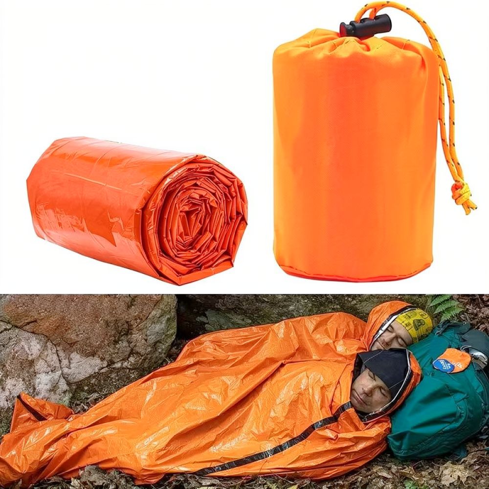 Survival Blanket Reflective - Przenośny, wodoodporny koc termiczny do użytku
