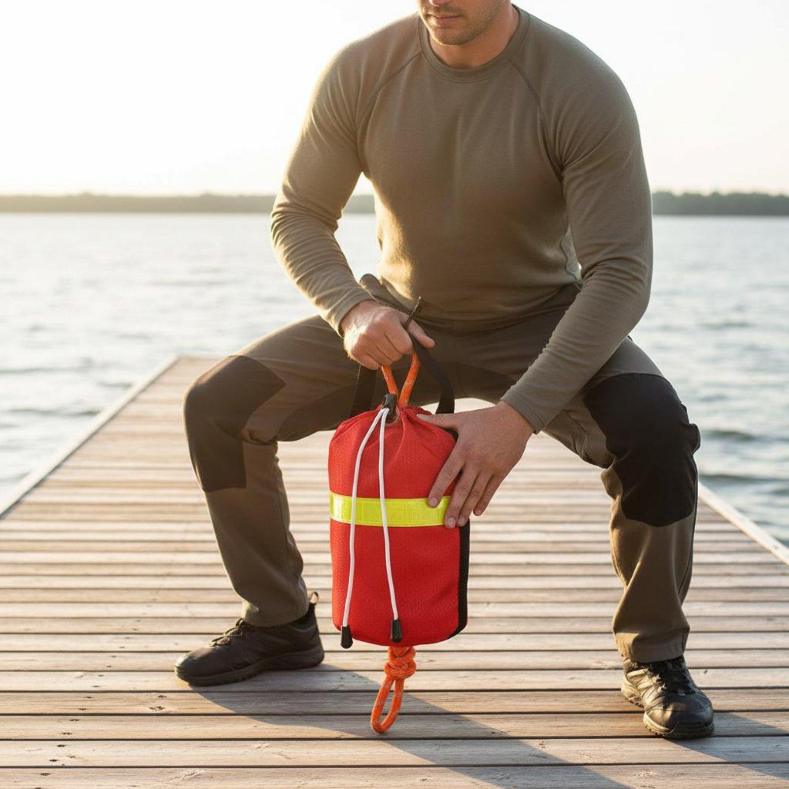 Torba do rzucania wodą ratunko – Rescue Rope Throw recenzja i cena