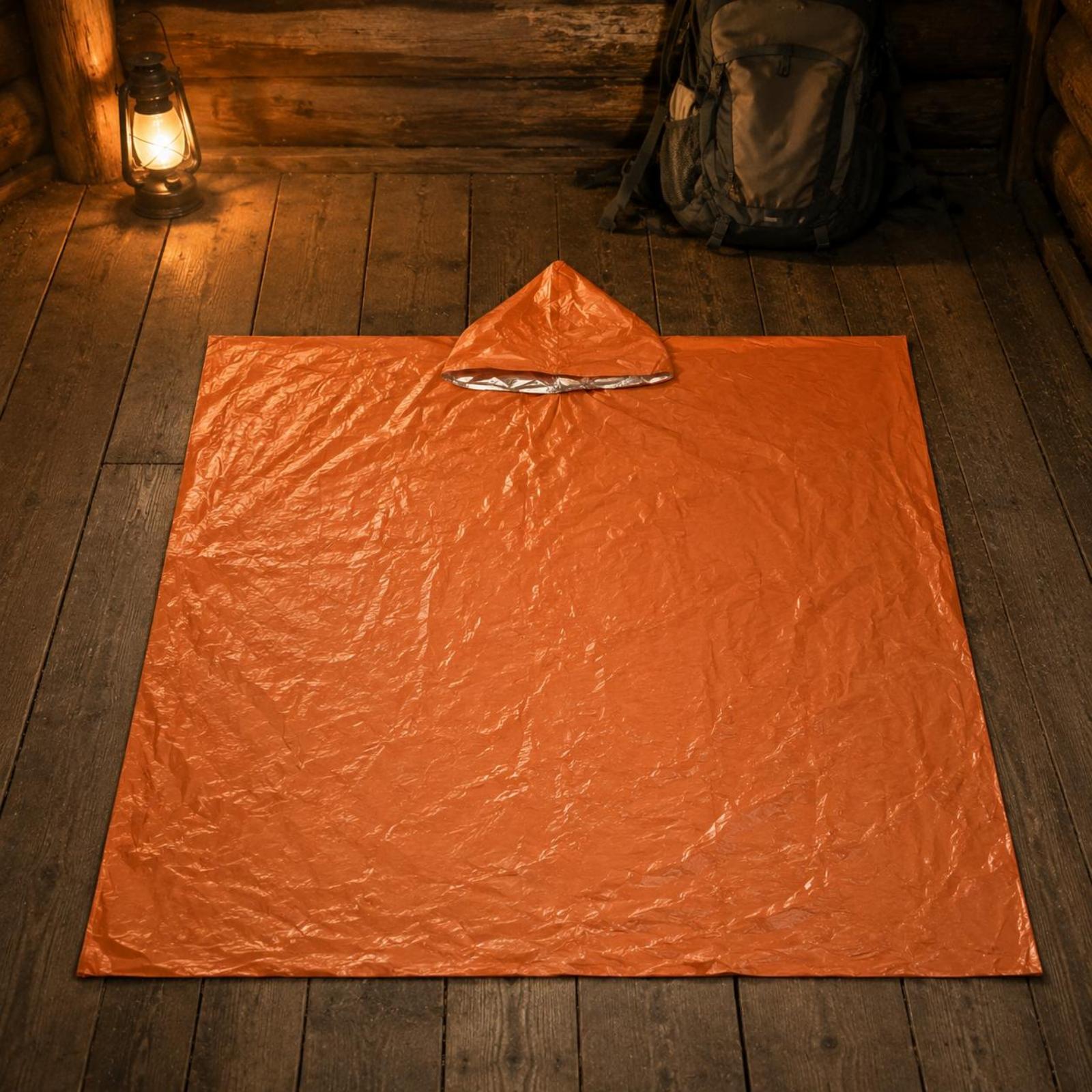 Płaszcz przeciwdeszczowy, wodo – Emergency Poncho Rain recenzja i cena