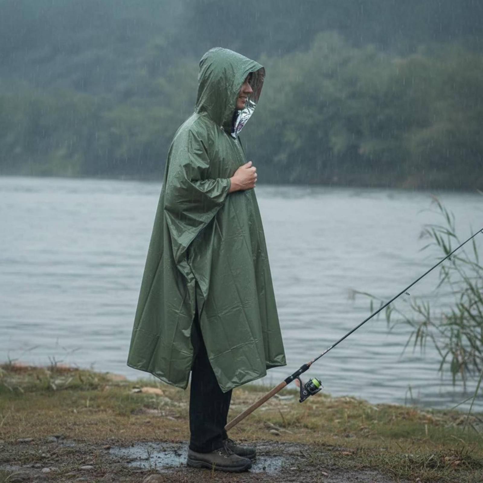 Płaszcz przeciwdeszczowy, wodo – Emergency Poncho Rain recenzja i cena